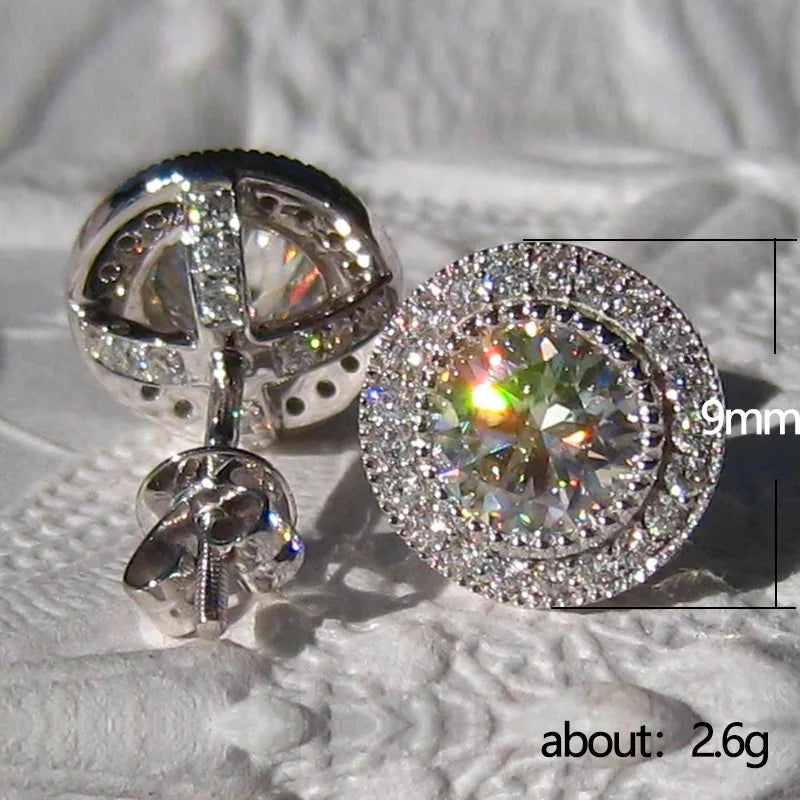 Stud Earrings Cubic Zirconia