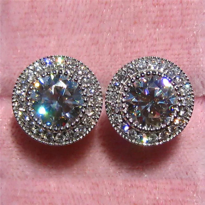 Stud Earrings Cubic Zirconia