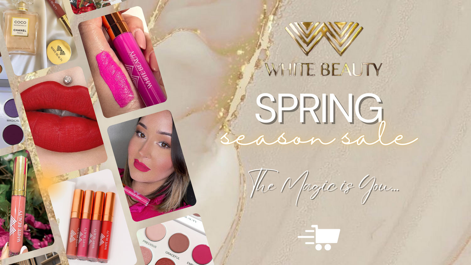 WHITE BEAUTY High Quality Cosmetics for High Value Women